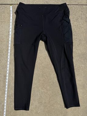 Carhartt Women's Force Fitted Lightweight Utility Leggings - BLACK - size Large